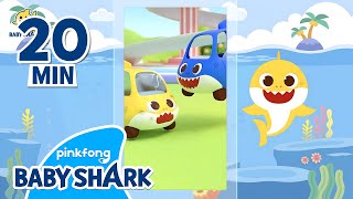 Toy Car Baby Shark Full Episodes | +Compilation #Shorts | Baby Shark Official