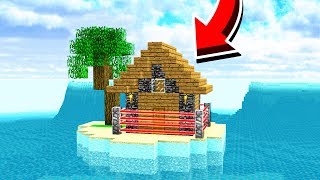 CREATING THE SAFEST MINECRAFT ISLAND HOUSE! (EP 3)