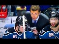 Brent Burns trolling Jason Demers during bench interview