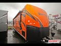 2018 Forest River Work and Play 30 WCR Toy Hauler Travel Trailer Video Tour • Guaranty.com