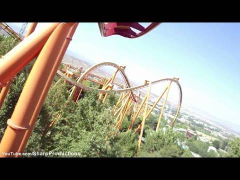 Tatsu (HD POV) Six Flags Magic Mountain California