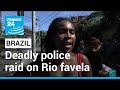 Brazil violence: At least 18 killed in police raid on Rio favela • FRANCE 24 English