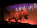 上越科学館に動いて吠えるティラノサウルスが登場