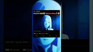 Sasuke Gift Ring To Sakura