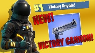 FORTNITE - VICTORY WITH THE NEW HAND CANNON!!