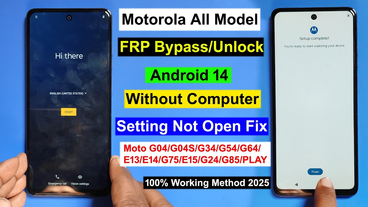“New Update 2025” All Motorola FRP Bypass/Unlock Android “New Update 2025” All Motorola FRP Bypass/Unlock Android