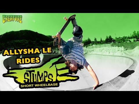 Allysha Le Rides Stumps | Creature Skateboards