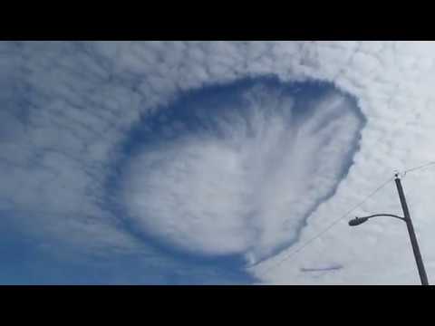 Strange Hole in a HAARPED Out Sky L.A. Ca. Jan 21, 2017