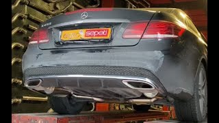 Mercedes E250 2.0 Kumandali Performans Egzoz Sepeti̇ Ki̇ti̇