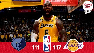 Memphis Grizzlies - LA Lakers | TÜRKÇE Maç Özeti - NBA Playoffs 2022/23