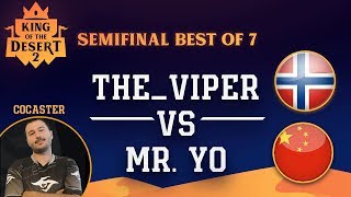 🗡️ Age of Empires 2 TheViper vs YO King of the Desert 2 Semifinal WEBCAMS LIVE!!! - Daut Cocaster