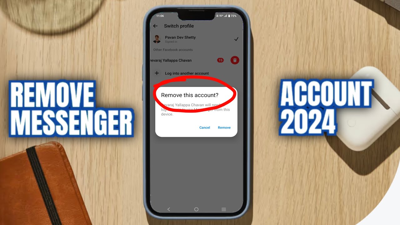 How to Remove Messenger Account | Remove Account from How to Remove Messenger Account | Remove Account from