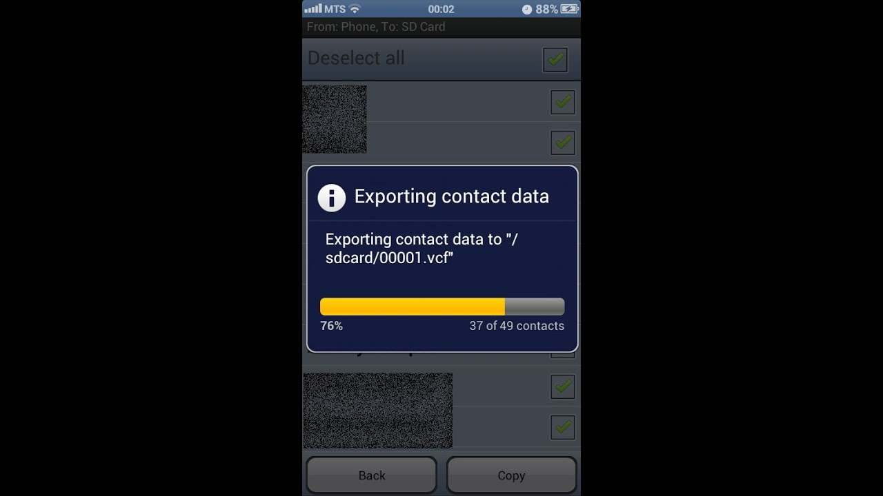 Экспорт Контактов Android В Symbian