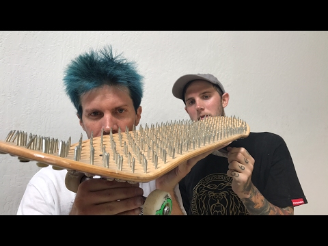 BED OF NAILS GAME OF SKATE | FETTY VS DOUG