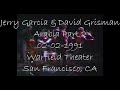 Jerry Garcia & David Grisman - 02-02-1991 - Araiba Pt 2 - Warfield Theater - San Francisco, CA