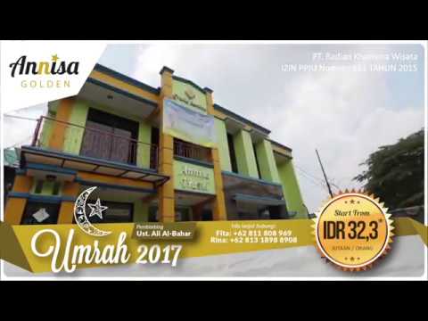 Video biaya umroh annisa travel Video biaya umroh annisa travel