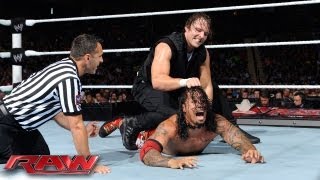 Christian & The Usos Vs. The Shield Raw, July 1, 2013