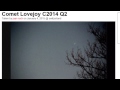 Holy Smoke! 3.8 Mag Comet Q2 Lovejoy is FAST & has a magnetic storm!