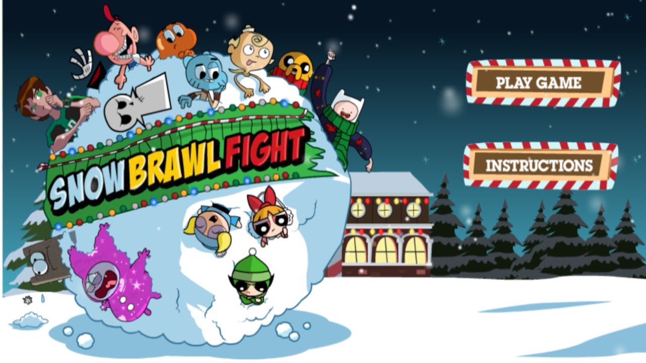 Cartoon Network Games: Snow Brawl Fight - YouTube
