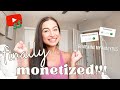 HOW LONG IT TAKES TO GET MONETIZED | exact monetization process & reviewing my video that blew up