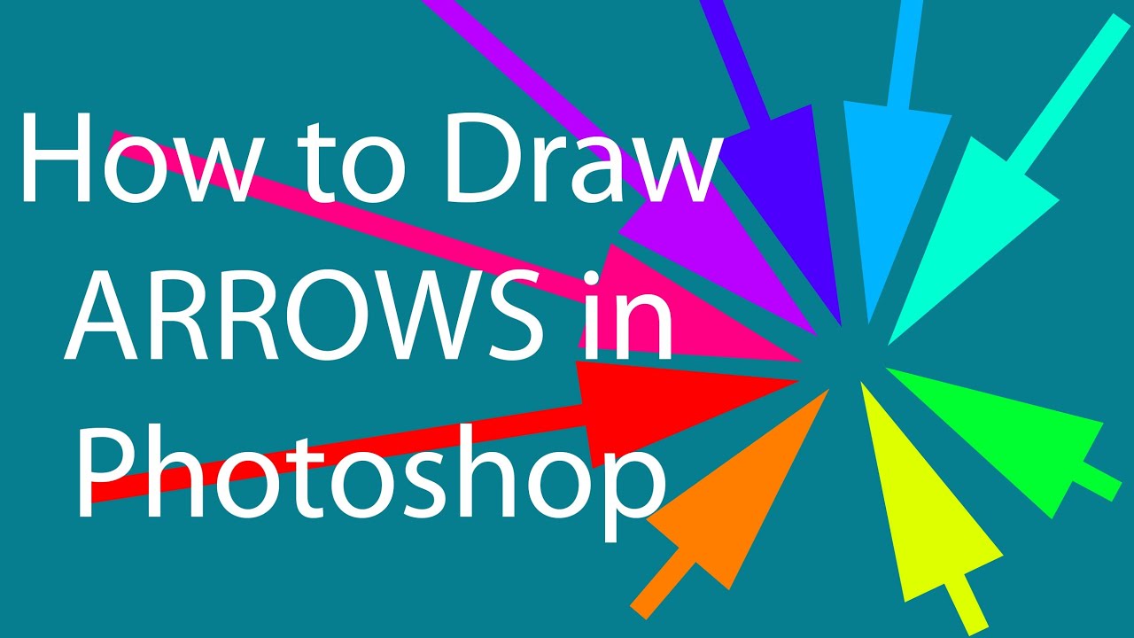 How to Draw Arrows in Photoshop on PC & Mac - YouTube