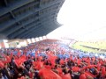 image Koreo Tribun Timur Viking Persib Sriwijaya 2014