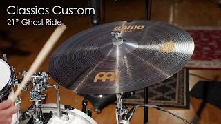 Meinl Cymbals CC21GR Classics Custom 21" Ghost Ride Cymbal