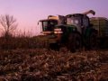 Viharvert kukorica aratás CLAAS Lexion 550 Sióagárd.mp4