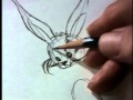 Chuck Jones shows how to draw Bugs Bunny