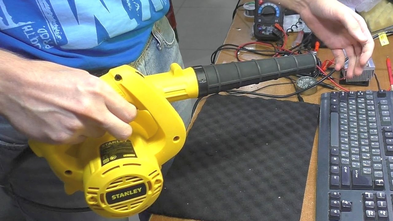 Воздуходувка STANLEY STPT600: ЗАМЕНА КОМПРЕССОРУ ? TravelBook.TV
