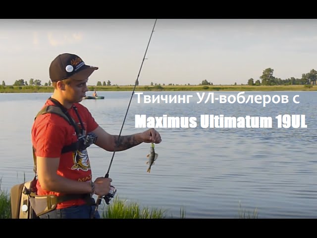 Твичинг УЛ-воблеров с Maximus Ultimatum 19UL