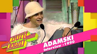 Adamski About The Warehouse Scene And Working With Elton John And His 5Yo Brother (Countdown,1990)