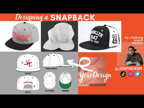How do I design a snapback Hat? | Clothing Brand