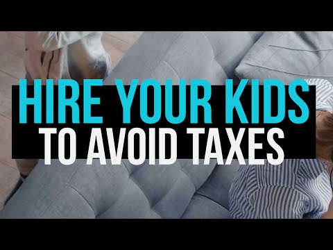Hire your Children to Avoid Taxes
