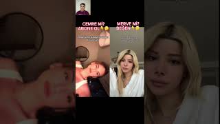 Kim iyi yapmış? Cemre Solmaz Merve Yalçın  Yeni TikTok Dans su te llenaste #shor