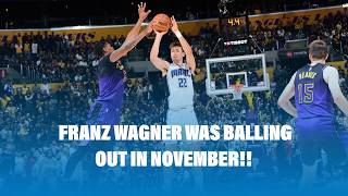 10 Minutes Of Franz Wagner Highlights From November