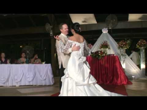 Wedding reception dances under the Oasis pavilion San Juan City 
