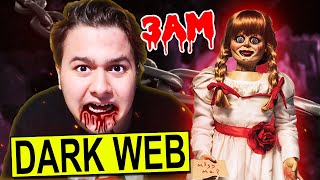 Çarpildim Gece 3Te Dark Webten Lanetli̇ Annabelle Bebek Satin Aldim... Canlandı Ve Hareket Etti