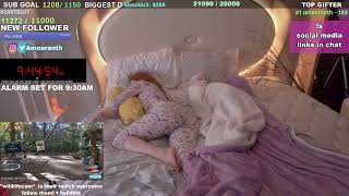 Amouranth's Sleep Stream Went CRAZY