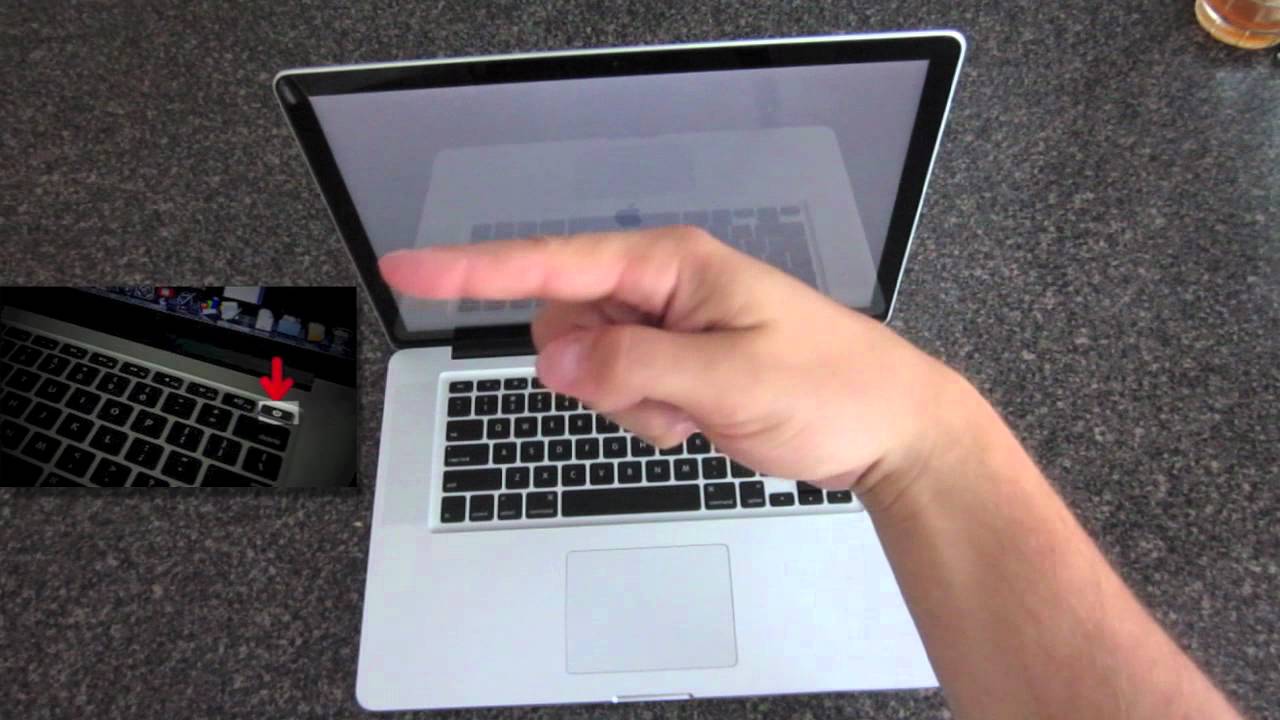 how to turn on macbook pro 2012
