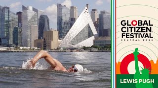 British-South African Swimmer Lewis Pugh Takes The Stage | Global Citizen Festival 2023