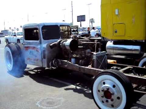 Hernandez Speed shop Kenworth diesel Rat rod drag racer cummins rat rod