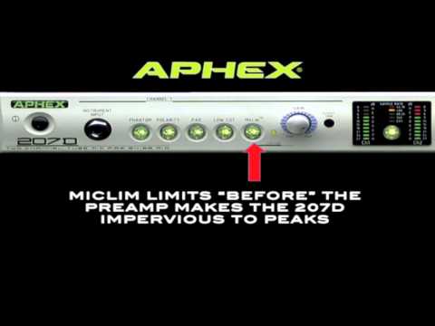 Aphex 207 D Tube Pre Training Video
