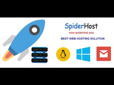 VIDEO : spiderhost asia's leading web hosting company - spiderhost is trademark for the registered company spiderhost technologies pvt ltd in india. spiderhost is one of the best and ...