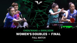 Full Match | Chen / Wang Vs Jeon / Shin | Wd F | #Saudismash 2024