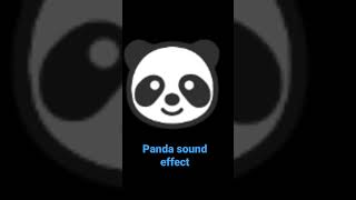 Panda Sound Effect