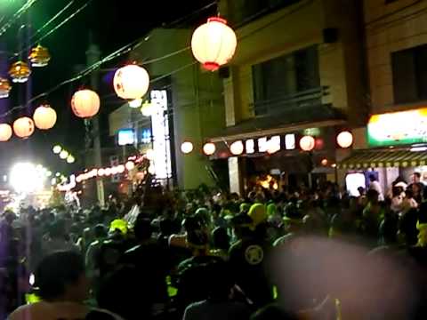 '09 Yu-kake Matsuri4 ／ 湯河原湯かけまつり4〜温泉街パレード3：狂喜乱舞