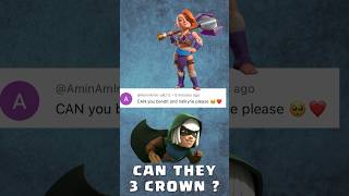 Can Valkyrie And Bandit 3 Crown ?