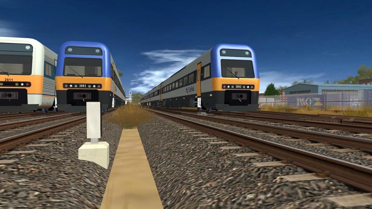 Trainz NSW CityRail 4 Car Endeavour YouTube