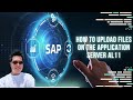 How To Upload Files On the Application Server AL11 How To Upload Files On the Application Server AL11